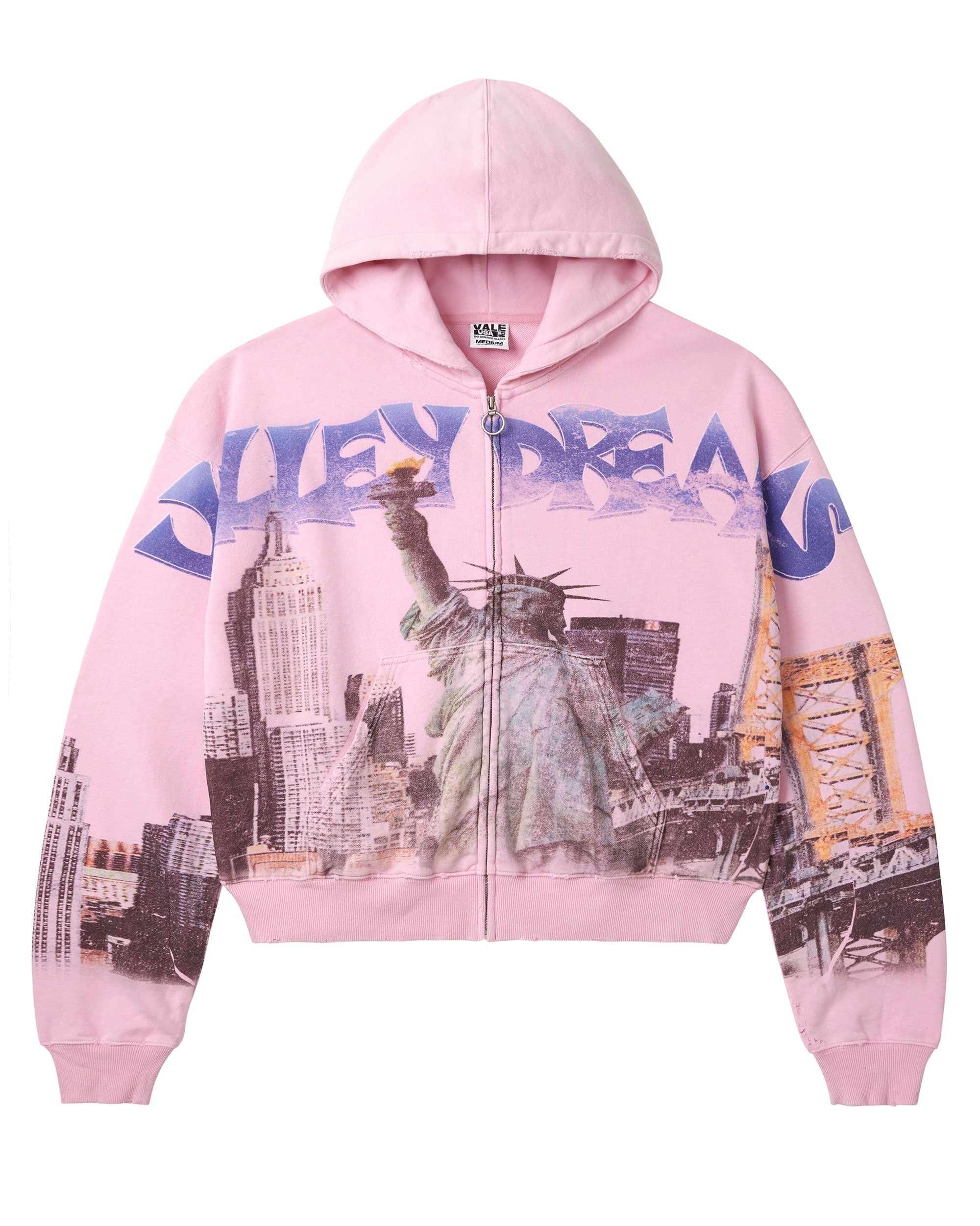 NYC ZIP UP [PINK]